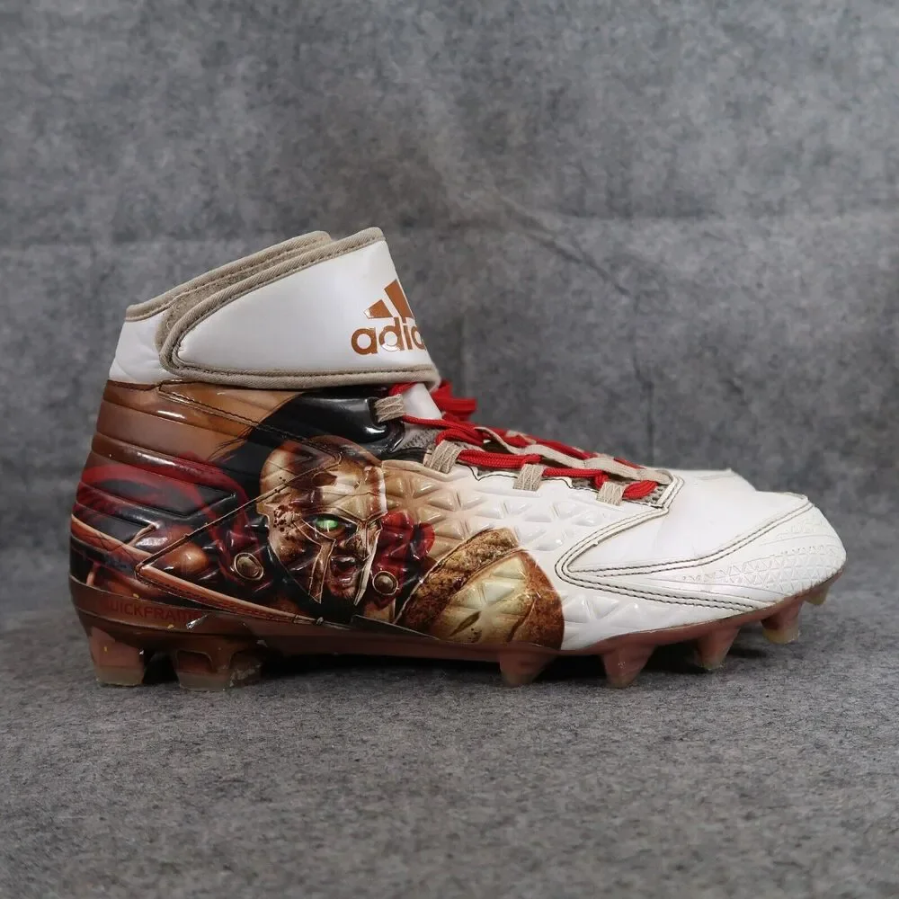 Adidas Shoes Mens 11.5 Cleats Football Freak x Carbon High Uncage Spartan Sport